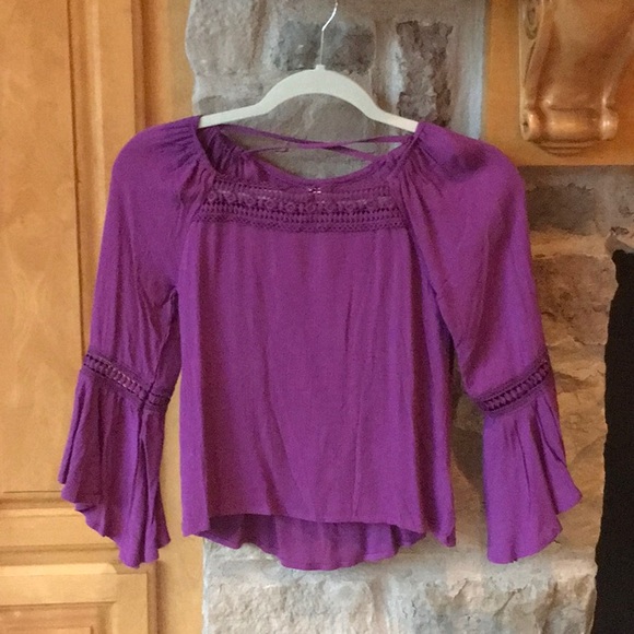 Beautees Flowy Girls Blouse Size M. - Picture 1 of 10